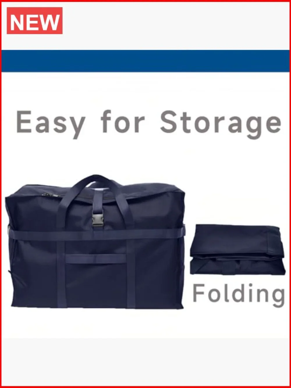 Large Waterproof Carry On Weekend Duffle Bag for Travel Camping